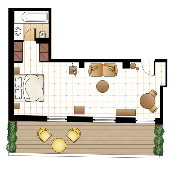 M Loft Suite floorplan M Loft Suite floorplan
