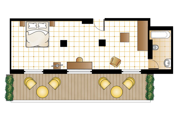 S Loft Suite floorplan S Loft Suite floorplan